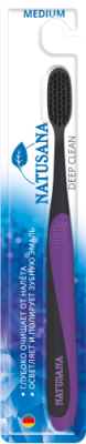 NATUSANA Deep Clean щетка зубная medium